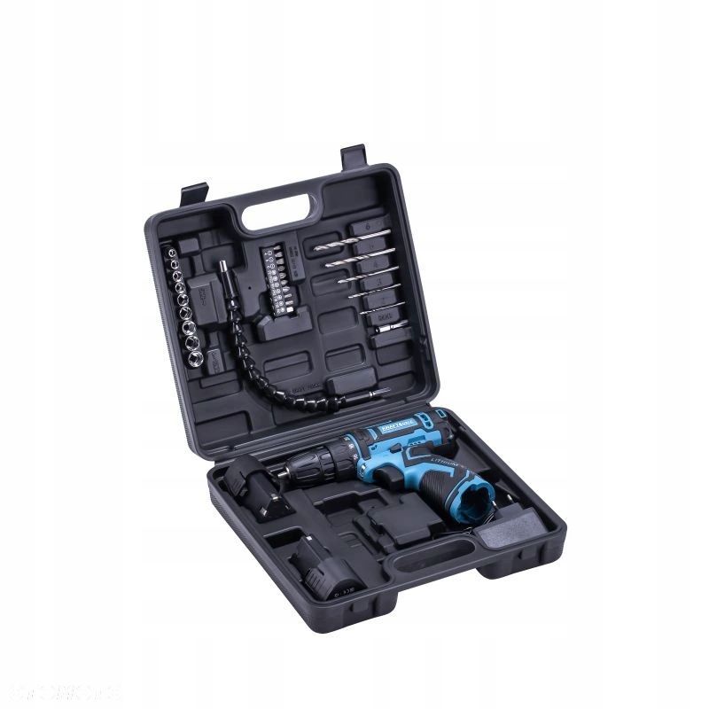 Zestaw wiertarko-wkrętarka 18V 1,5Ah akcesoria KD3354 - 10