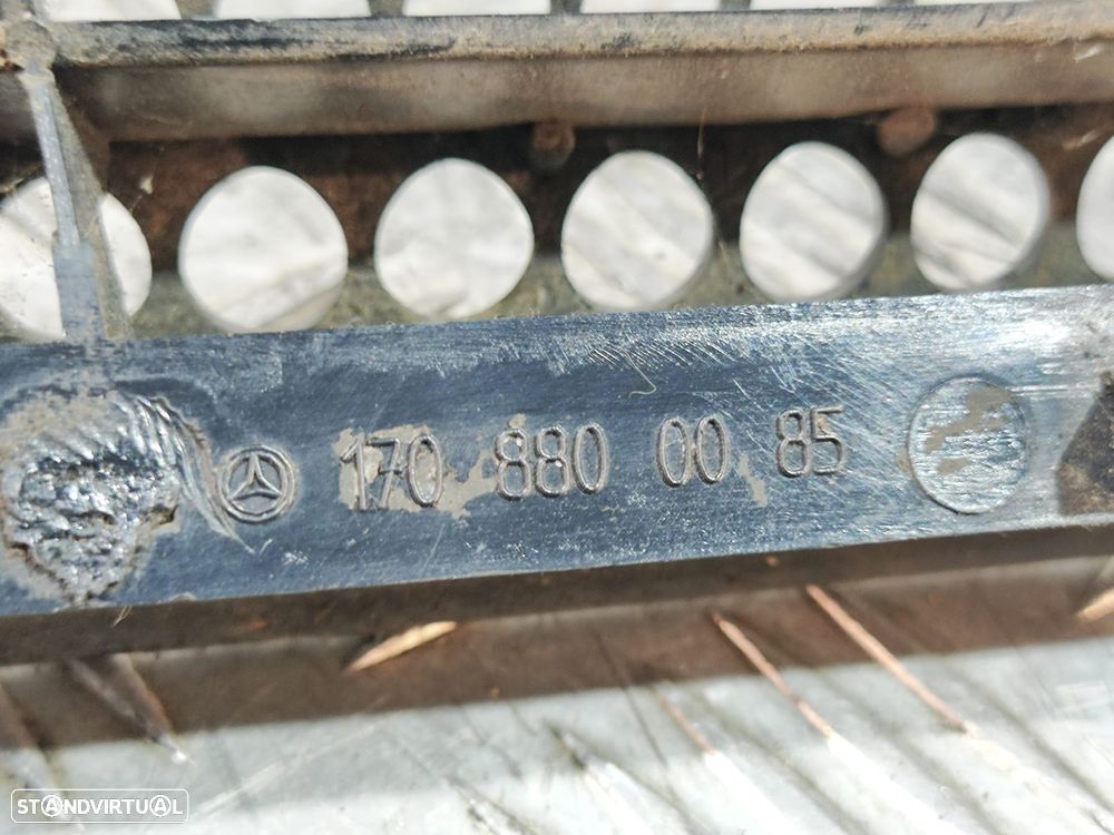 Grelha Central Pará-choques Frente Frontal Mercedes Benz SLK R170 Original - 6