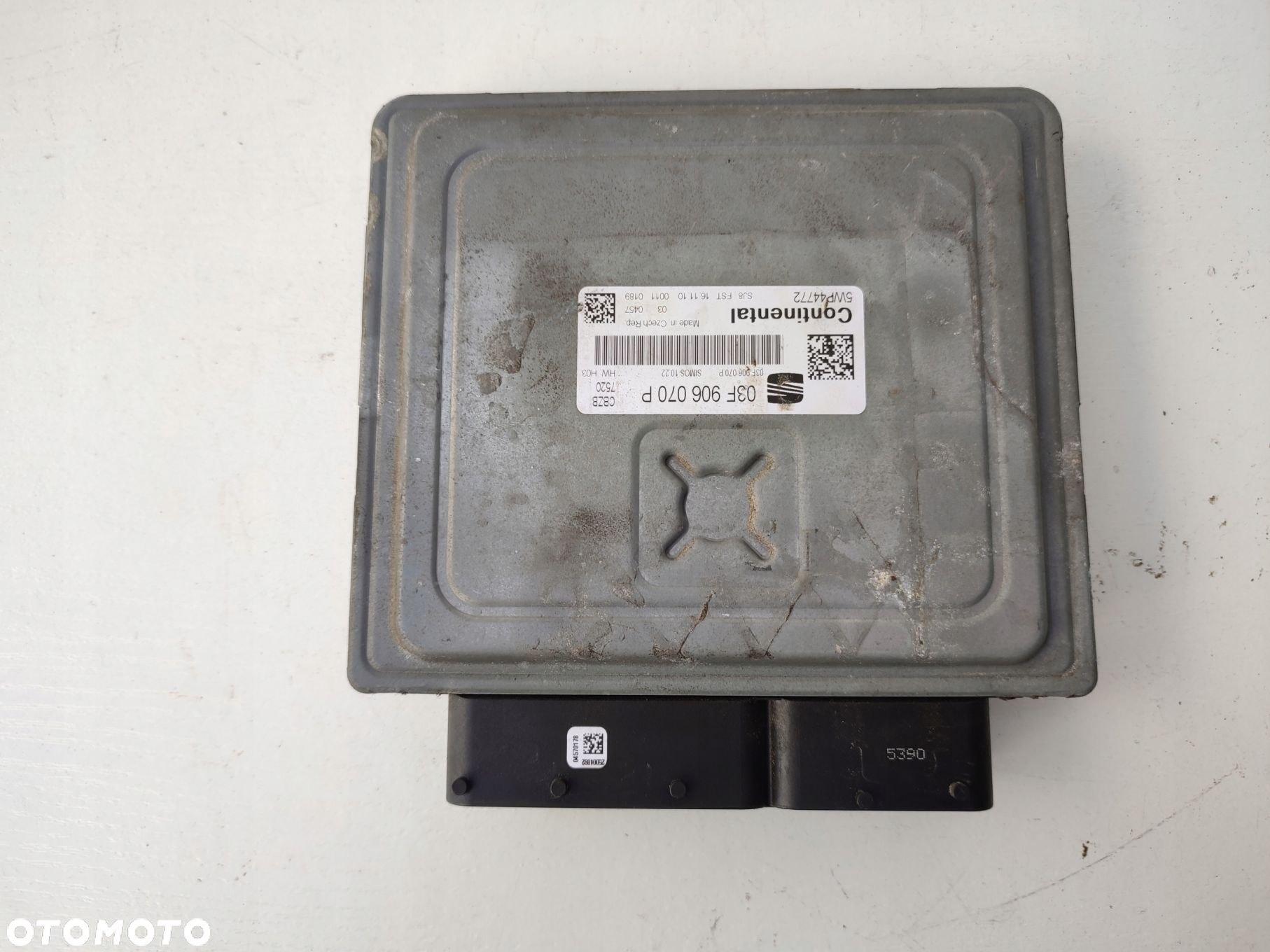 Sterownik komputer silnika SEAT IBIZA IV 1.2TSI 03F906070P - 2