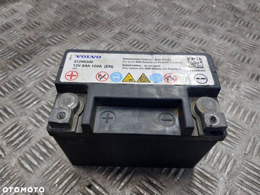 AKUMULATOR DODATKOWY START STOP VOLVO XC60 I LIFT 2.0 D3 31296300 - 1