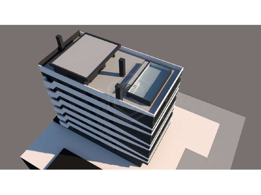 Apartamentos T1 e T2 com piscina na cobertura na 2ª linha de praia ... - Grande imagem: 3/23