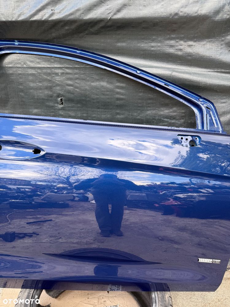 DRZWI PRAWE PRZÓD PRZEDNIE OPEL ASTRA V K GRANATOWE W KOLOR - 18