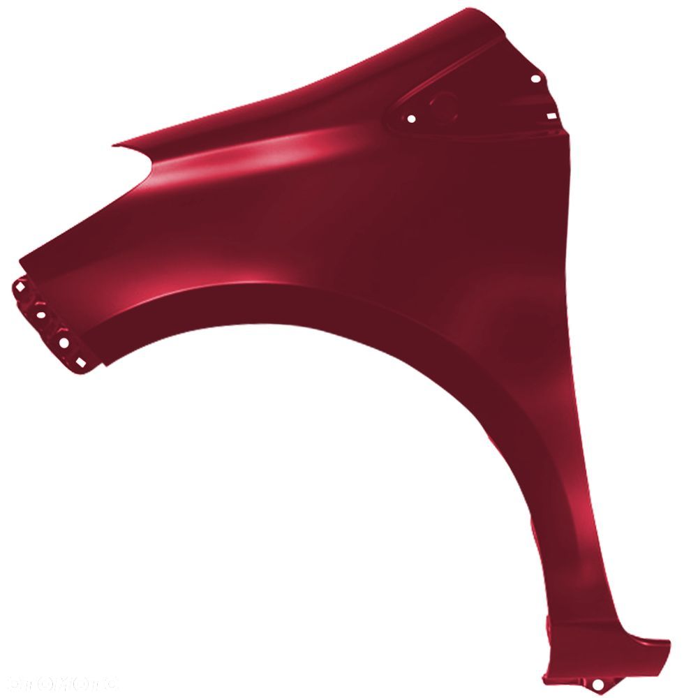 BLU Błotnik TOYOTA YARIS III 3 XP130 3T3 lewy czerwony 2011-2020 przód RubyFlarePearl - 2