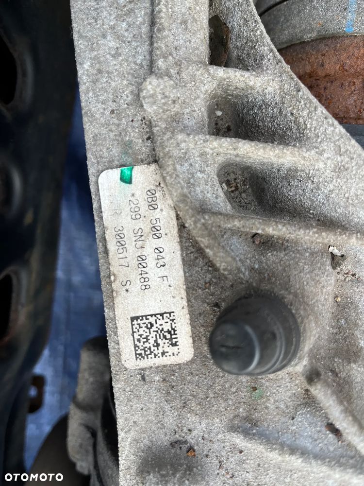 BELKA TYŁ WÓZEK SANKI ZAWIESZENIE AUDI Q5 80A FY QUATTRO 4X4 ZAWIESZENIE TYŁ DYFER MOST OB0500043 F - 5