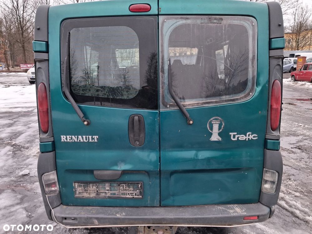 Renault Traffic I Opel Vivaro 01-07 silnik kompletny 1.9 DCi F9Q 101KM F9Q760 skrzynia biegów 6 biegów PK6 375 drzwi maska klapa błotnik lampa lusterko szyba czołowa drzwi tył tylne zamek listwa atrapa podstawa czujnik przewód wiązka rura turbina intercooler lewarek maglownica zwrotnica zacisk podstawa stopień manetka panel wyświetlacz ramka boczek fotel ława pas pompa sterownik moduł felga sanki belka mechanizm NA CZĘŚCI WSZYSTKIE CZĘŚCI - 5