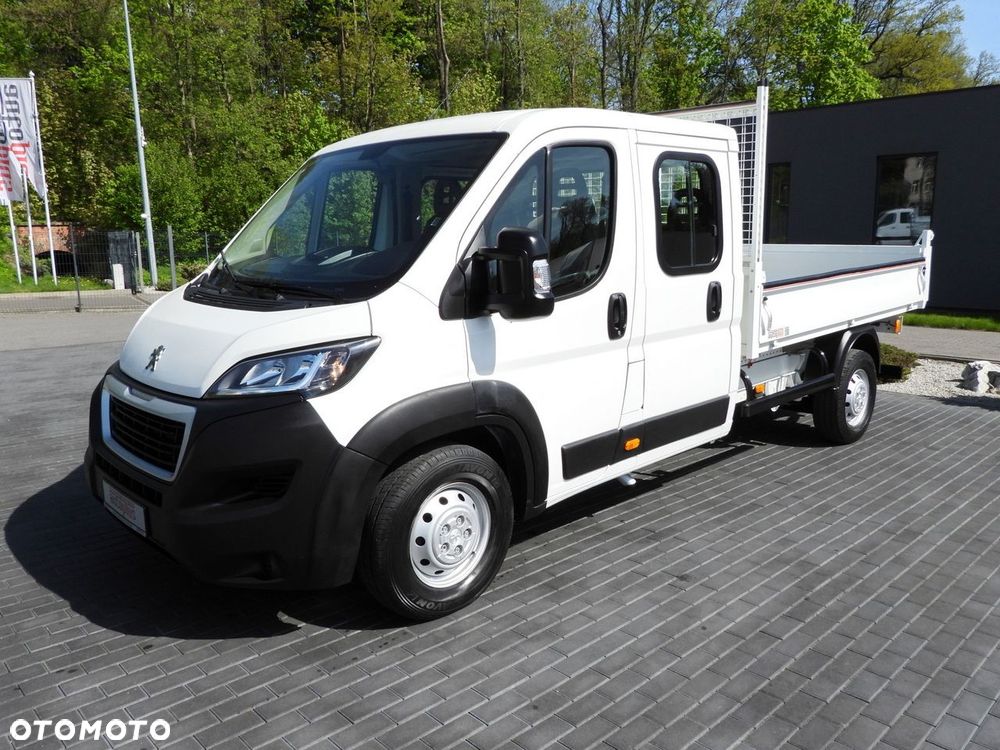 Peugeot BOXER  WYWROTKA PODWÓJNA KABINA DOKA 7 MIEJSC TEMPOMAT KLIMATYZACJA  140KM - 7