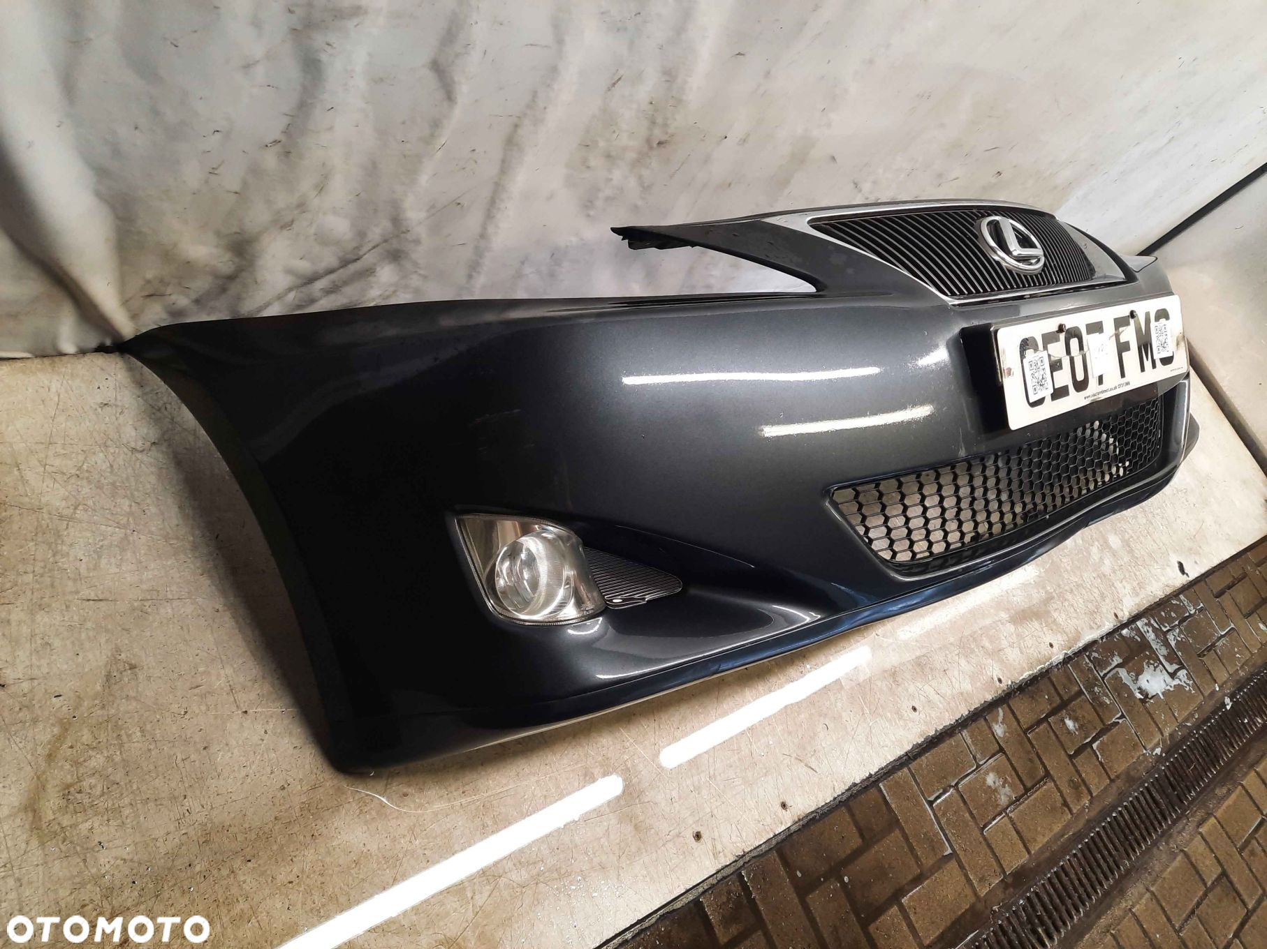 $ LEXUS IS220 IS250 ZDERZAK PRZOD KOMPLETNY SZARY GRAFIT - 5