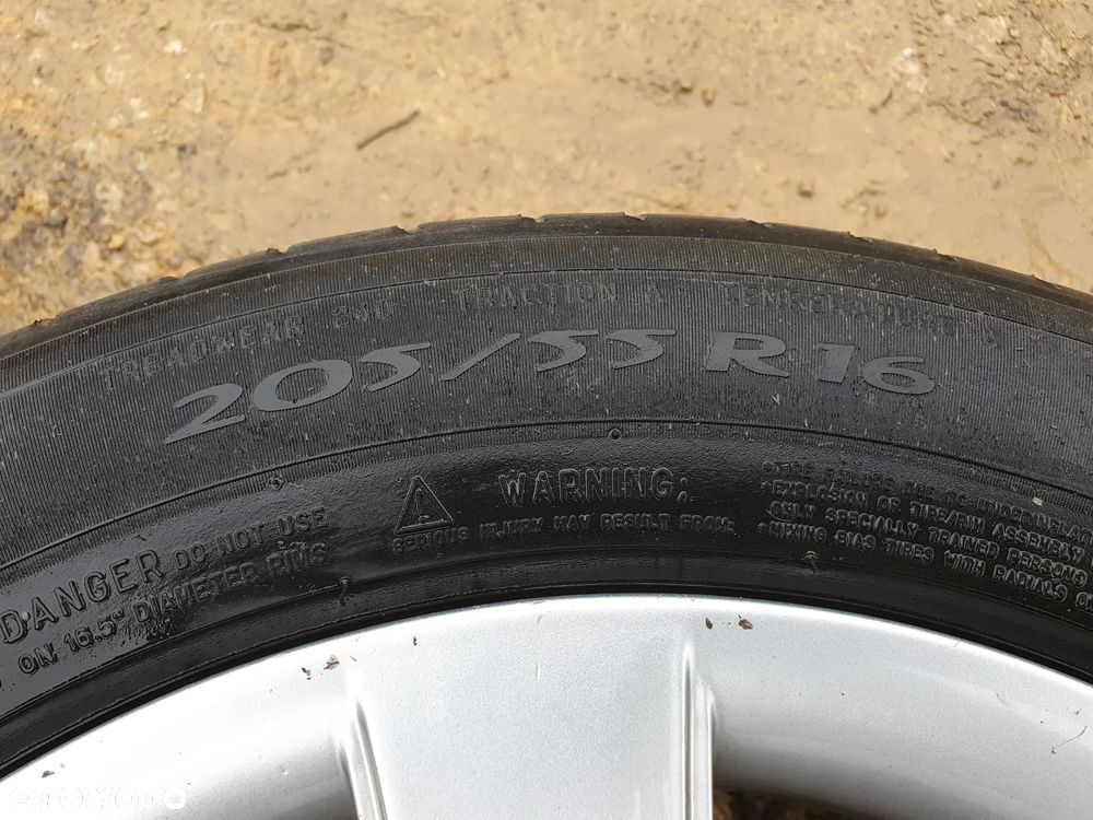 SEAT 16 5x112 KOŁA LETNIE FELGI ALUMINIOWE RONAL R16 6.5J ET50 ALUFELGI 5P0601025B TOLEDO III ALTEA LEON - 7