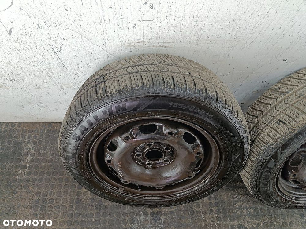 FELGI STALOWE PARA 14 Z OPONAMI SKODA FABIA II 6JX14H2ET43 21 185/60R14 82H - 4