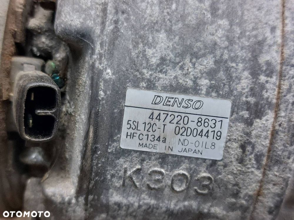 SPRĘŻARKA KOMPRESOR KLIMATYZACJI FIAT STILO I 1.6 16V 447220-8631 - 2