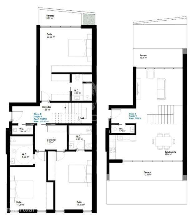 Apartamento T3 Duplex - Grande imagem: 5/5