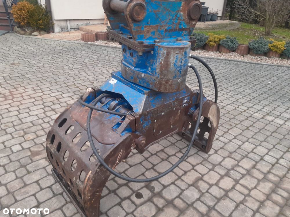 Chwytak chydrauliczny obrotowy sortujący wyburzeniowy kleszcze Mc Quaid 640kg, 2016r. - 6