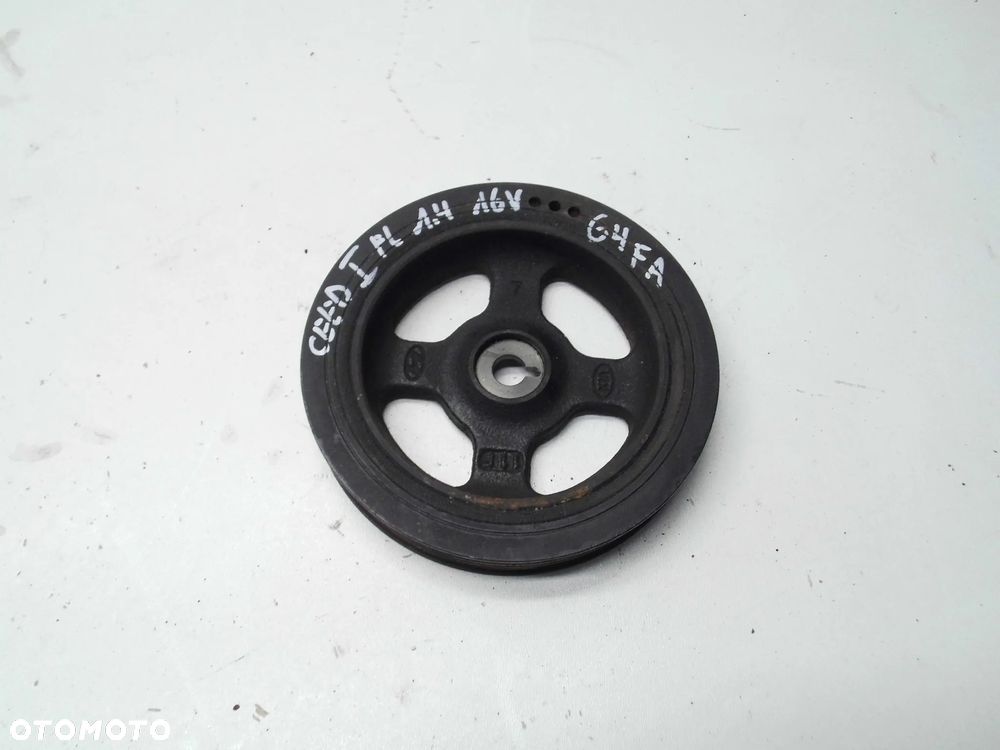 KOŁO PASOWE WAŁU KIA CEED I HYUNDAI I30 LIFT 1.4 16V ORYGINAŁ