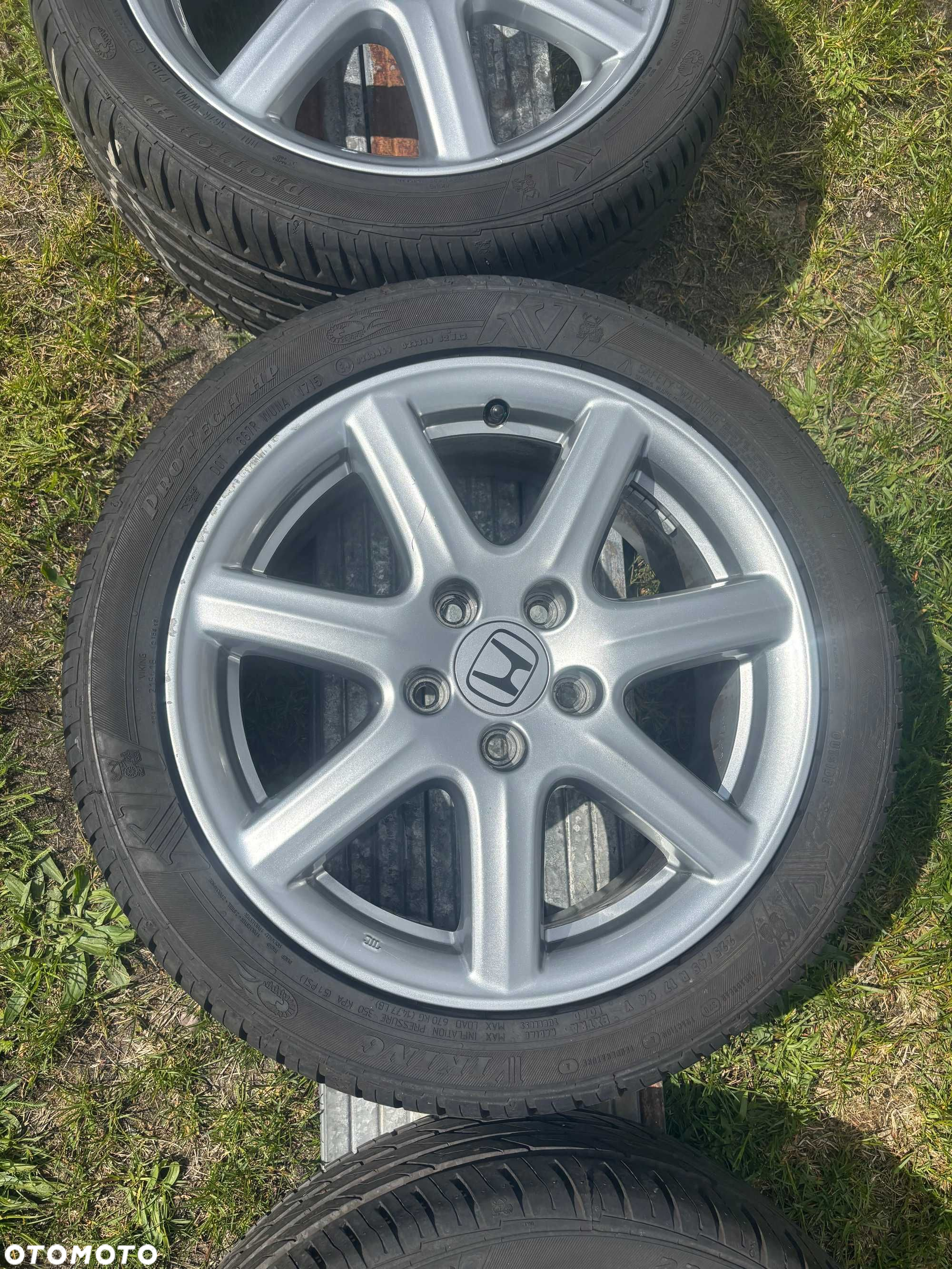 Okazja koła letnie HONDA CIVIC 7Jx17 5x114.3 ET55 225/45R17 JAK NOWE - 3