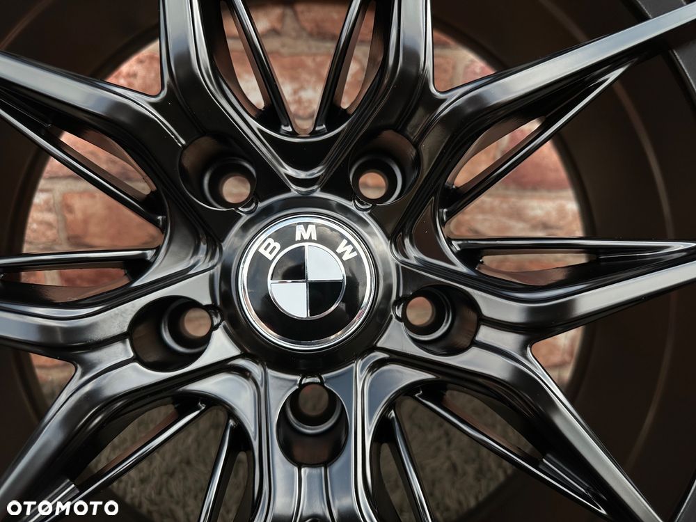 Nowe czarne alufelgi 18 BMW 5x120 felgi 8j ET35 F10 Z3 Z4 E46 X1 X3 E83 F25 E90 F30 F34 GT F01 F12 F20 E87 E60 xDrive Opel Insignia JR44 JR21 Haxer HX036 Styling M Pakiet Forzza Oregon - 10
