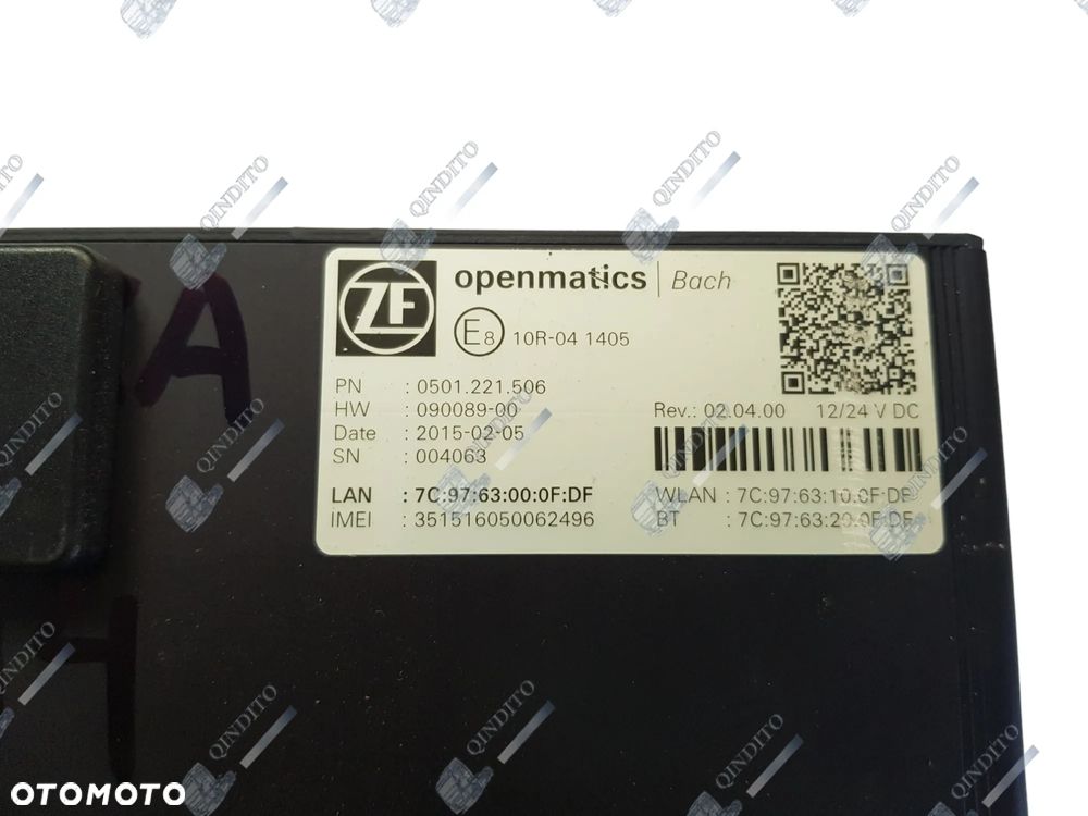 STEROWNIK MODUŁ GPS MERCEDES ATEGO 3 0501221506 - 2