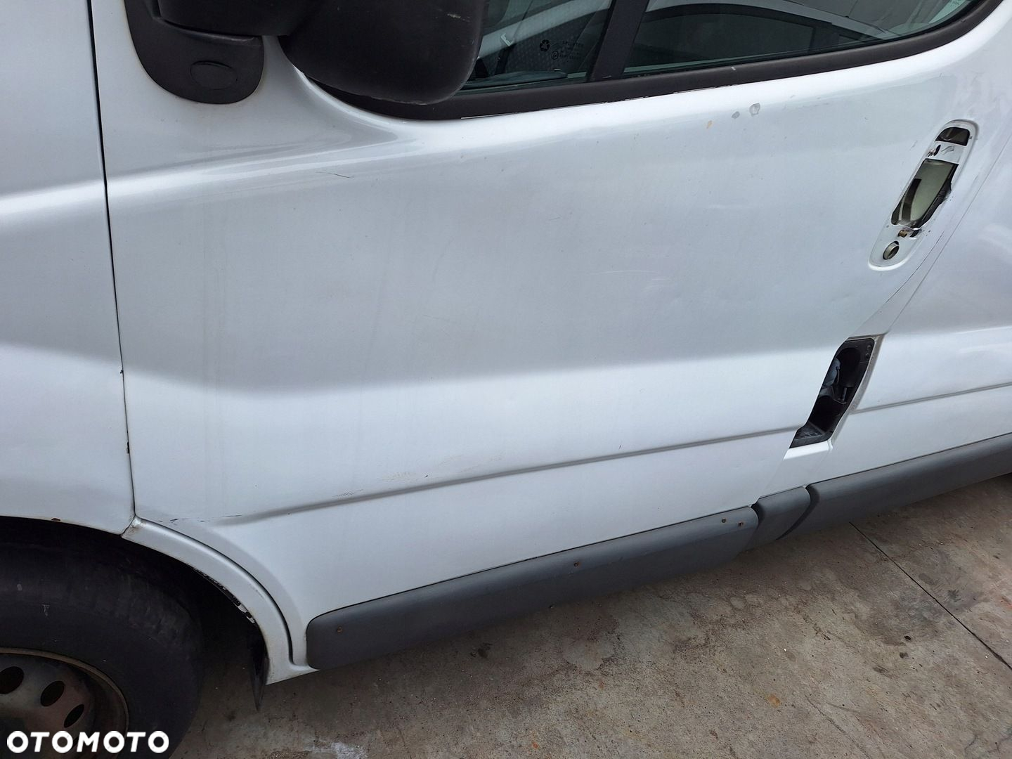 RENAULT TRAFIC 2 II VIVARO I B PRIMASTAR BIAŁE DRZWI PRZÓD LEWE 2001-2014 - 11