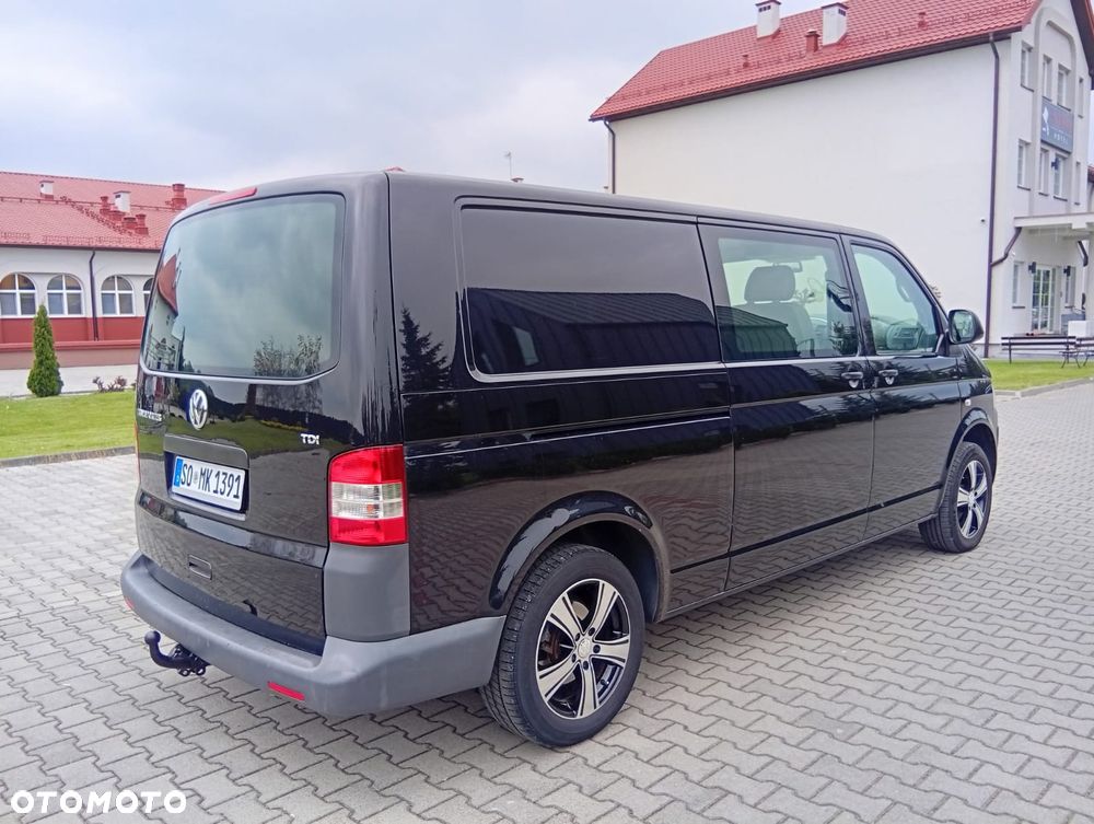 Volkswagen TRANSPORTER T5 LIFT L2H1 Long Klima Elektryka Navi Dubel Kabina Brygadówka - 5