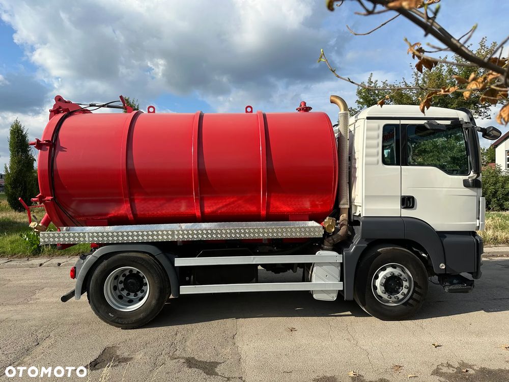 MAN TGS 18.440 ASENIZACYJNY SZAMBIARKA NOWA BECZKA 12.5 m³ POMPA JUROP KLIMATYZACJA SPECJALNY - 5