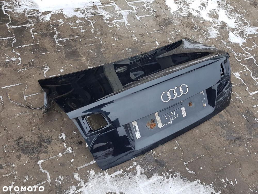 AUDI A4 B7 04-07r S-LINE SEDAN KLAPA BAGAŻNIKA TYŁ LZ9Y - 3