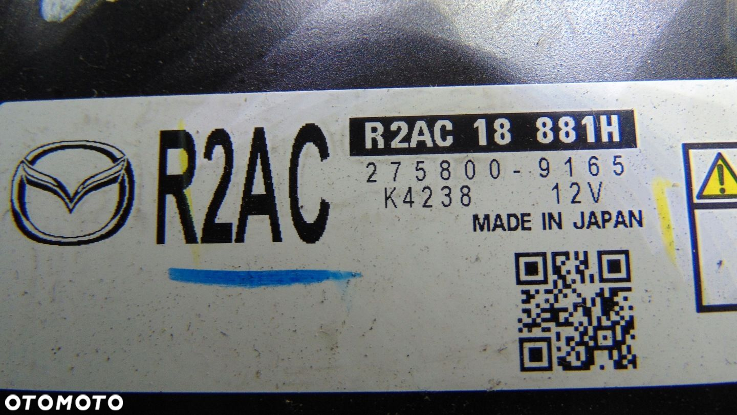 KOMPUTER STEROWNIK MAZDA 6 II 275800-9165 - 2