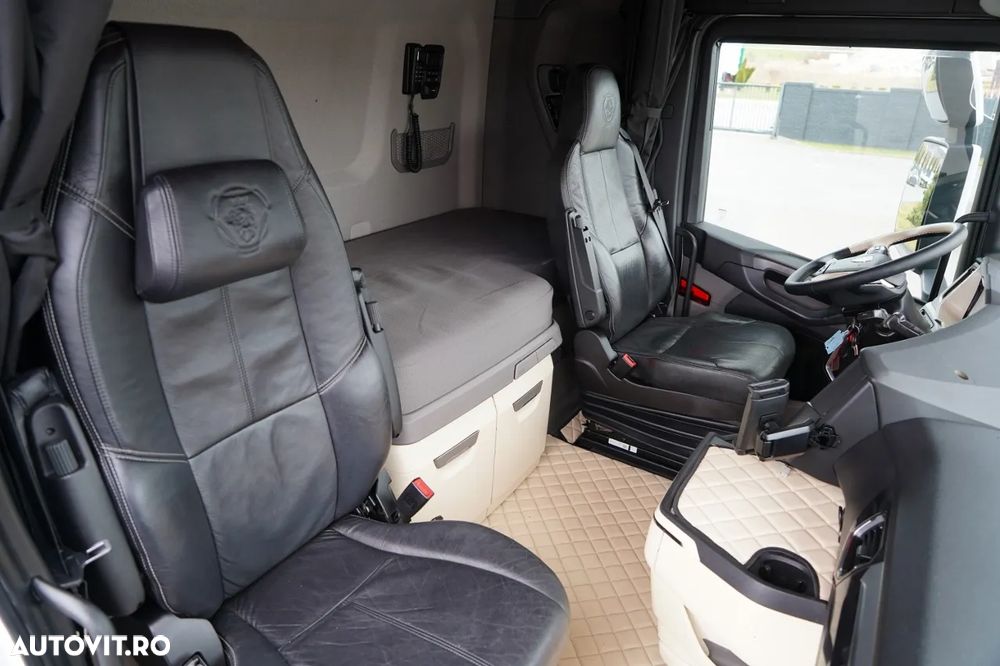 Scania S 500 / RETARDER / I-PARK COOL / REZERVORE 1.500 L / COMPLET AIRMATIC / PIELE / JANTE DIN ALIAJ / EURO 6 - 36