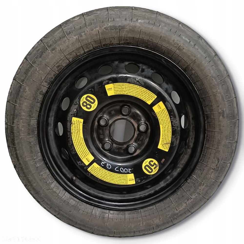 KOŁO DOJAZDOWE Audi Q7 Vw Touareg I dojazdówka 195/75 R18 7L0601027A 5x130 - 10