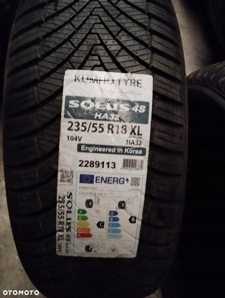 KUMHO SOLUS 4S HA32 235 55 18 2SZT CAŁOROCZNE - 4