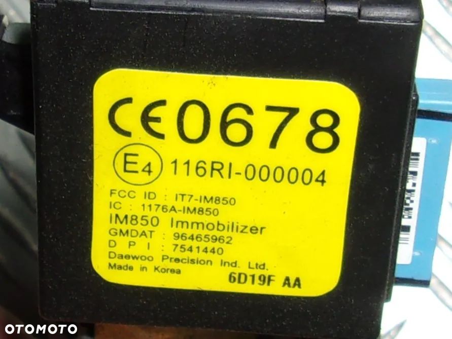 Chevrolet Matiz zestaw startowy 0.8 B - 5