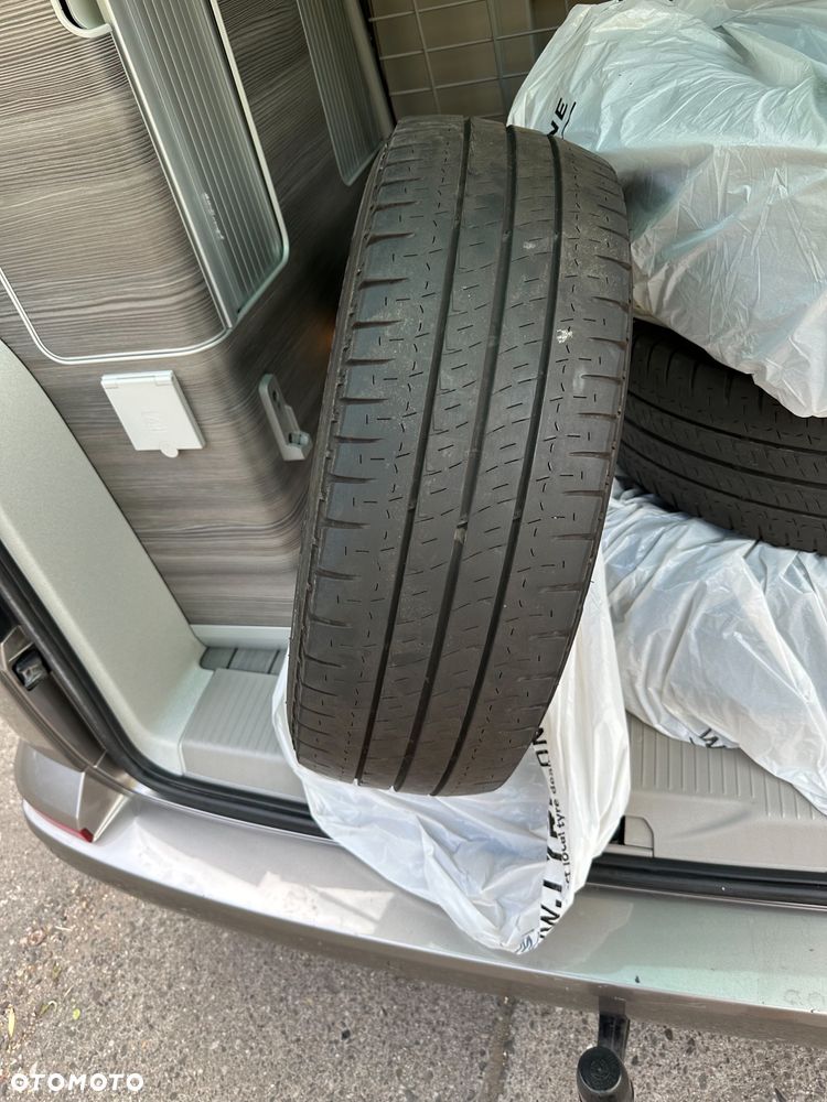 komplet oryginalnych kół do VW T5 T6 17" R 17  opony letnie i zimowe - 4