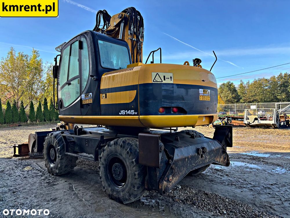JCB JS 145 W KOPARKA KOŁOWA 2011R. | JS 130 160 313 315 CAT KOMATSU PW 140 - 16