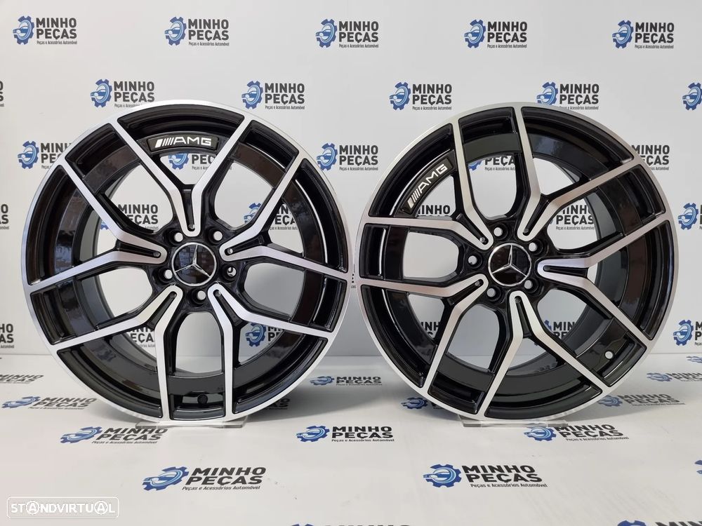 Jantes Mercedes Novo Class C e E AMG em 19 - 1
