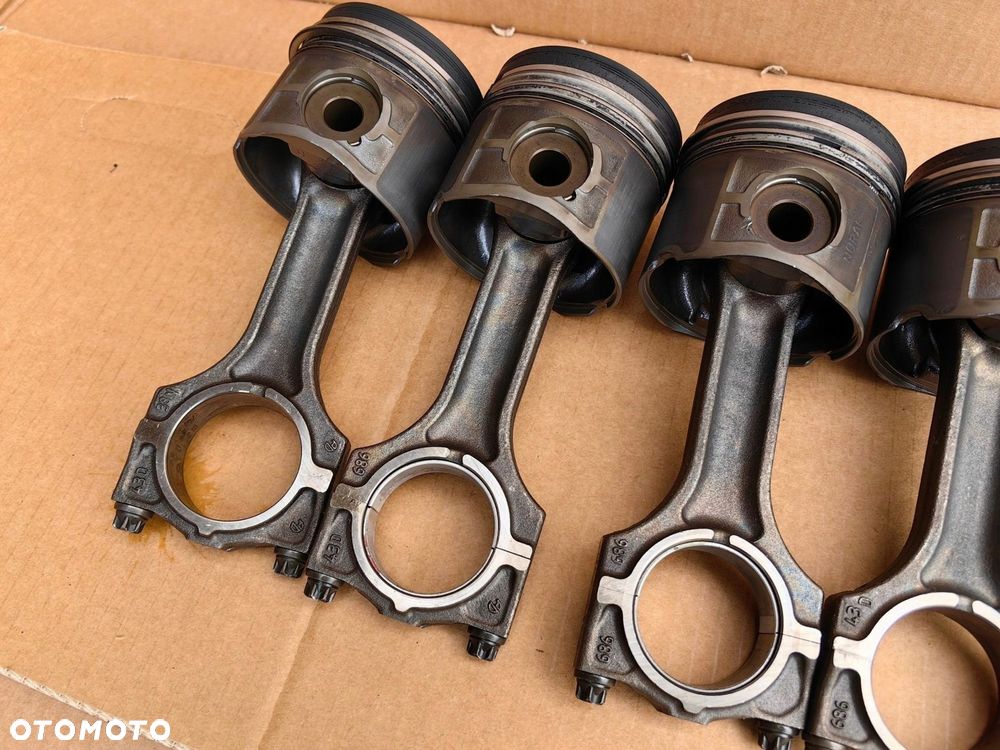 Tłoki korbowód tłok BMW DIESEL M57 3.0D NORAL 83.950 83950 NOMINAŁ - 3