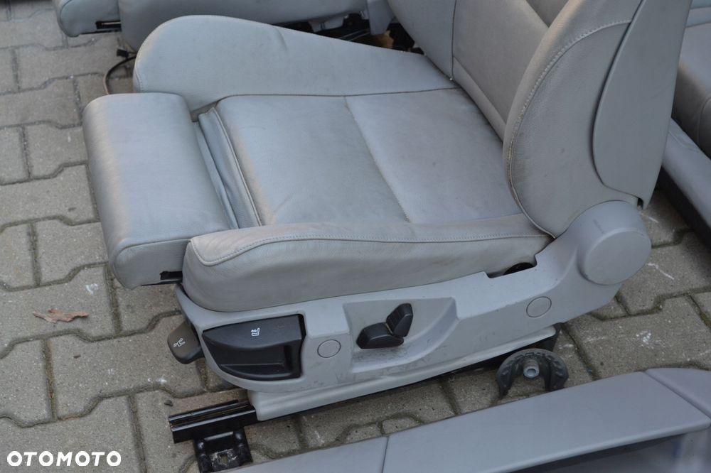 BMW E61 FOTELE SKÓRY KANAPA BOCZKI MPAKIET KOMPLET ANGLIK podgrzewane - 7