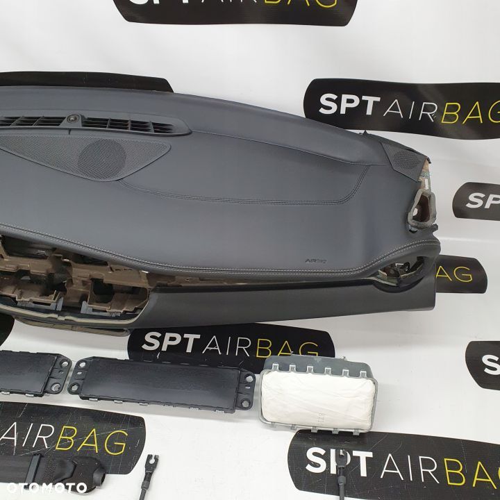 GIULIA DESKA ROZDZIELCZA SKÓRA KONSOLA KOKPIT PULPIT PODUSZKI AIRBAG AIR BAG PASY KIT SET - 4