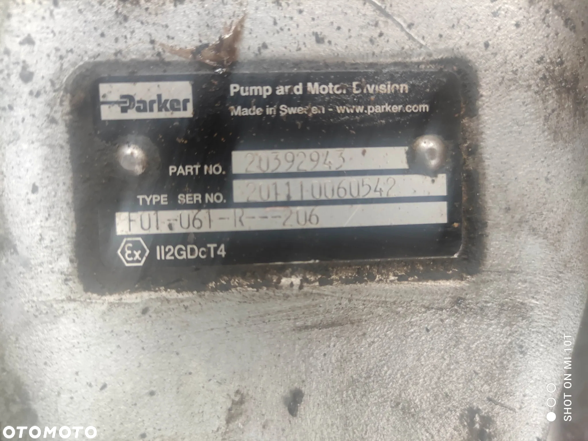 Pompa hydrauliczna Parker F01-081-R, F01-061-R - 5