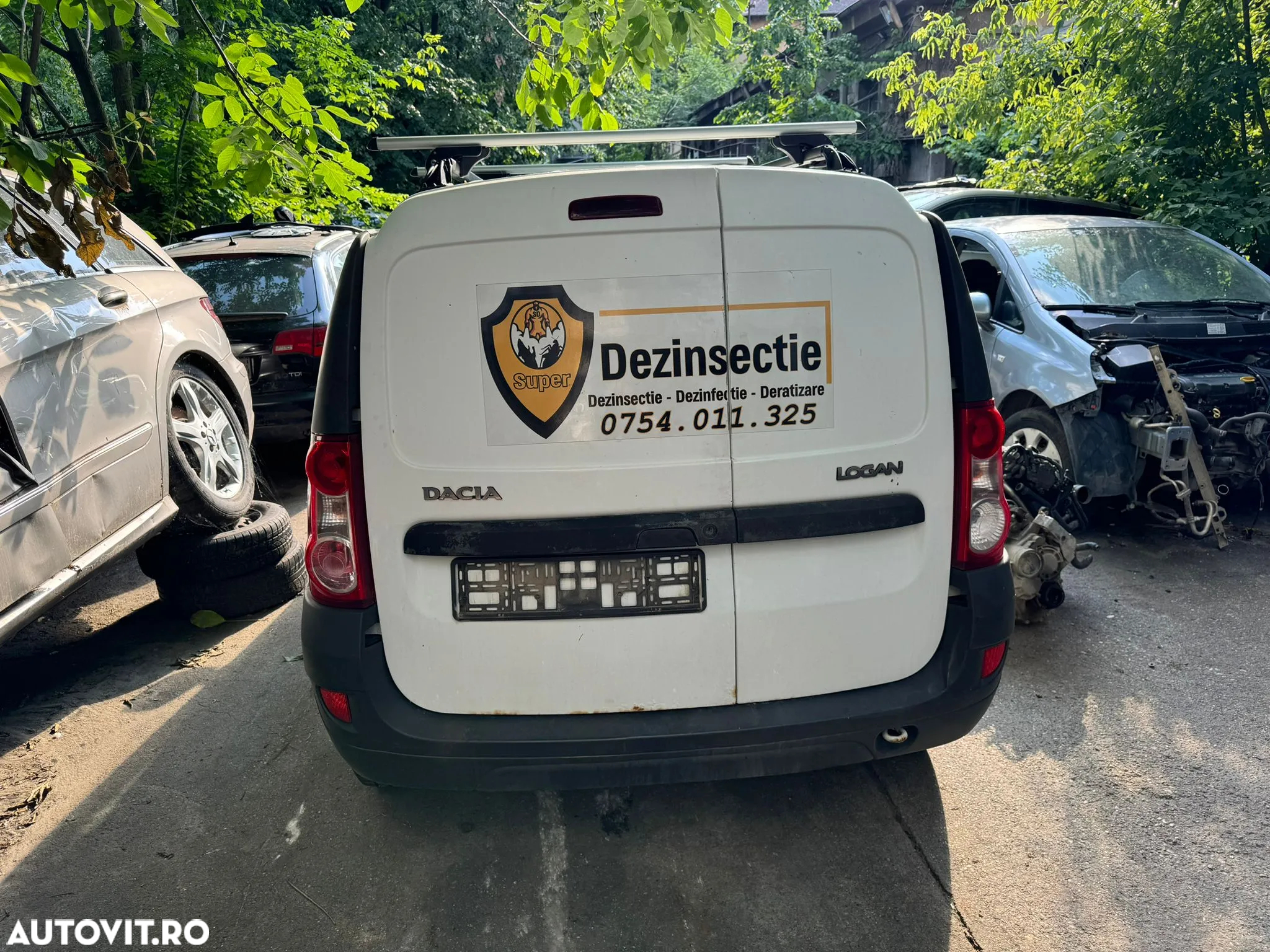 Dezmembrez Dacia Logan MCV VAN alb 2012 1.5 DCI - 2