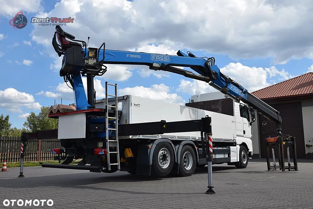 MAN TGX 26.460 // 6X2 // HDS FASSI F195AS22 // 6XPODUSZKA // OŚ SKRĘTNA // RETARDER - 21