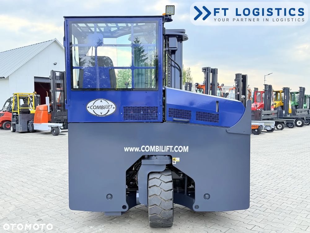 Combilift WÓZEK CZTEROKIERUNKOWY - WIELOKIERUNKOWY | COMBILIFT C4500S | GAS | TRIPLEX 5550MM | POZYCJONER WIDEŁ | WOLNY SKOK | NOWE OPONY | PO SERWISIE | STAN IDEALNY | Szeroka oferta wózków czterokierunkowych i bocznych, dopasowanych do różnorodnych potrzeb i zastosowań - 9