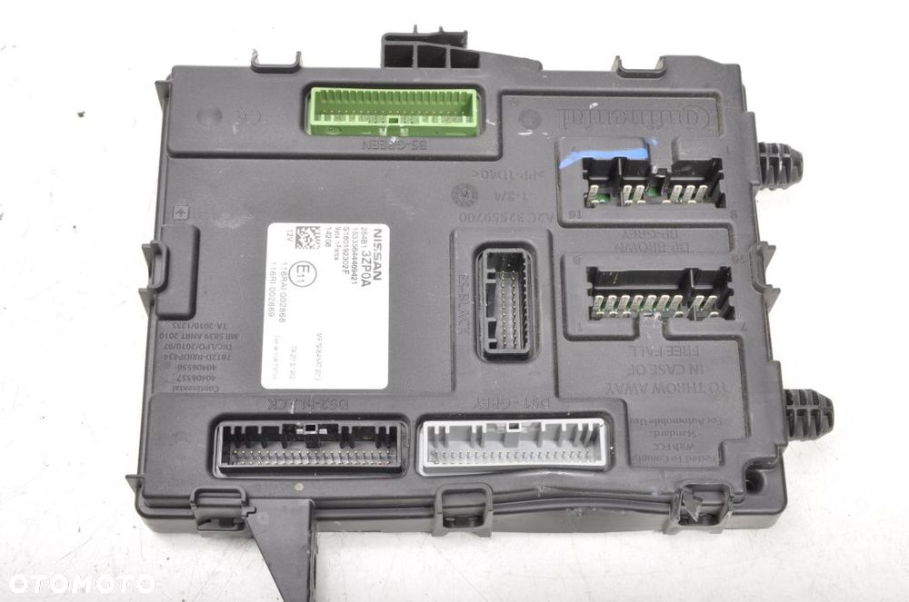 NISSAN PULSAR SKRZYNKA MODUŁ BSI 284B1-3ZP0A - 1