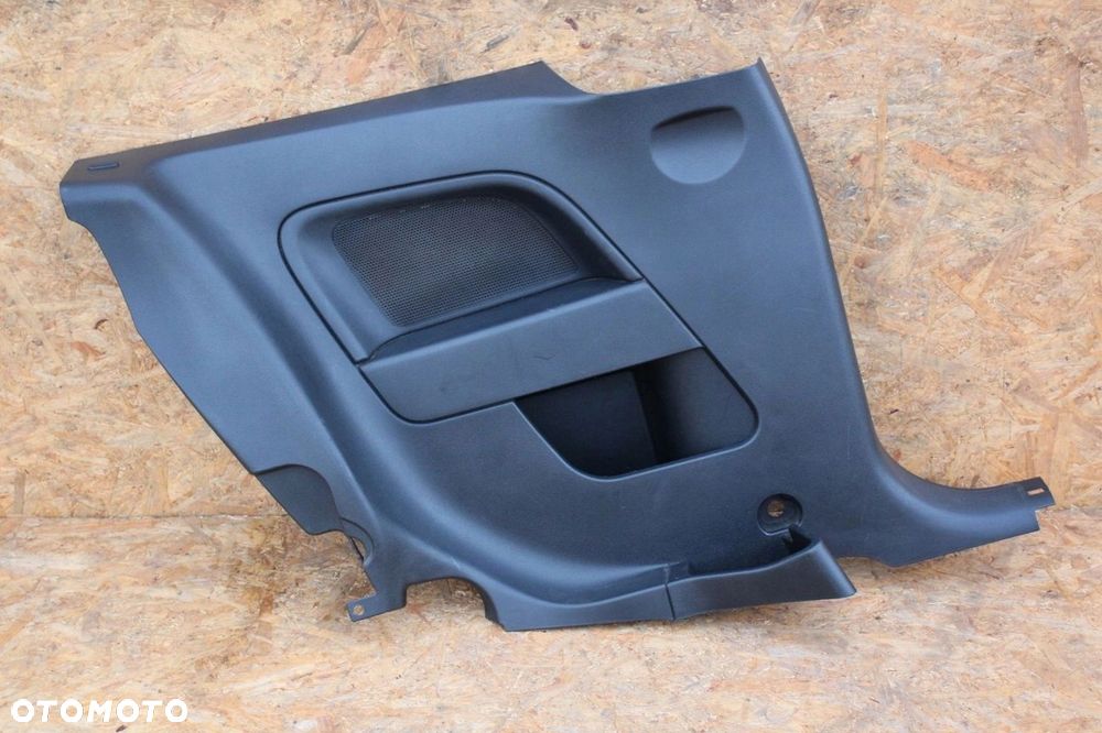 Boczek tapicerka drzwi FORD FIESTA MK6 LEWY TYŁ czarny 3D 2S51B31013 - 1