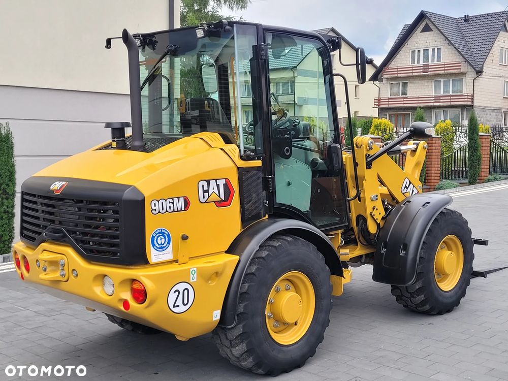 Caterpillar 906M / nowy model 2022r. / łyżka otwierana + widły / SUPER STAN - 4