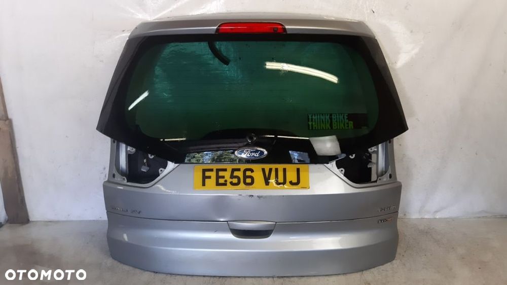 / KLAPA TYŁ TYLNA BAGAŻNIKA DO FORD GALAXY MK2 III SREBRNA 66 WGNIOT !!! - 1