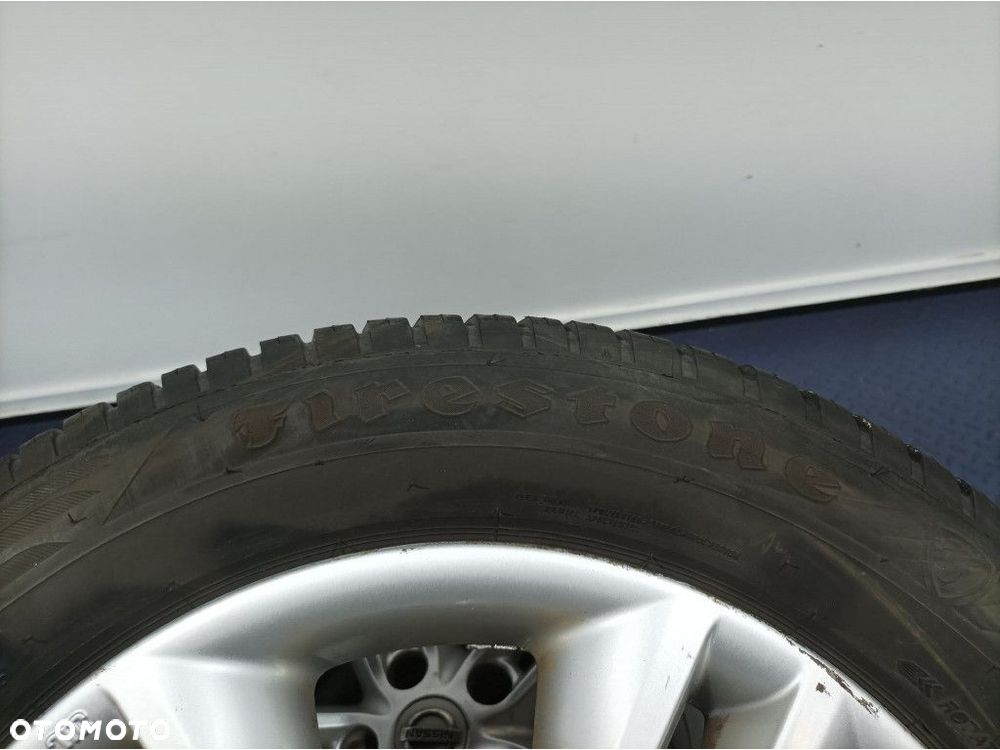 NISSAN KOMPLET FELGI ALUMINIOWE Z OPONAMI 5X114.3 6.5JX17 ET40 215/60 R17 - 16
