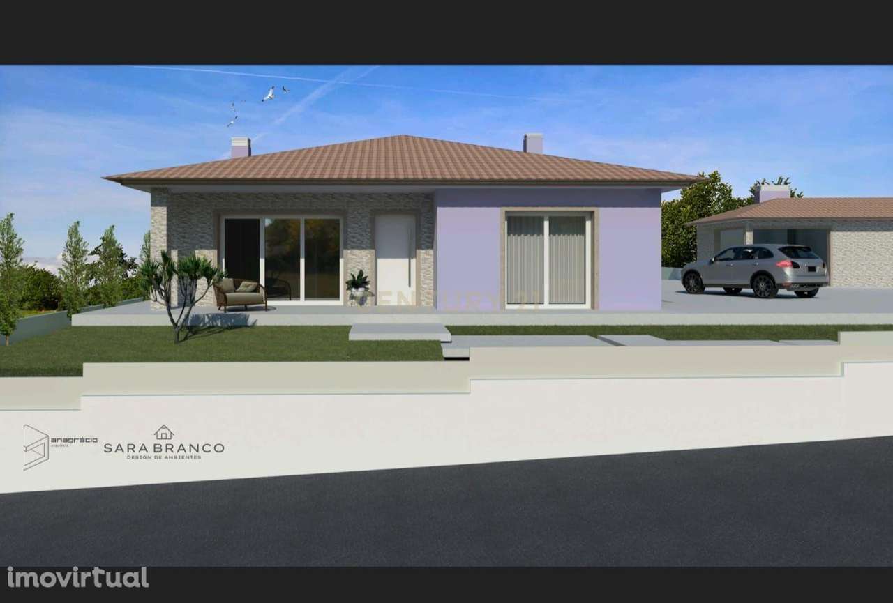 Terreno com projeto aprovado para Moradia T3 térrea com garagem em Con - Grande imagem: 2/9