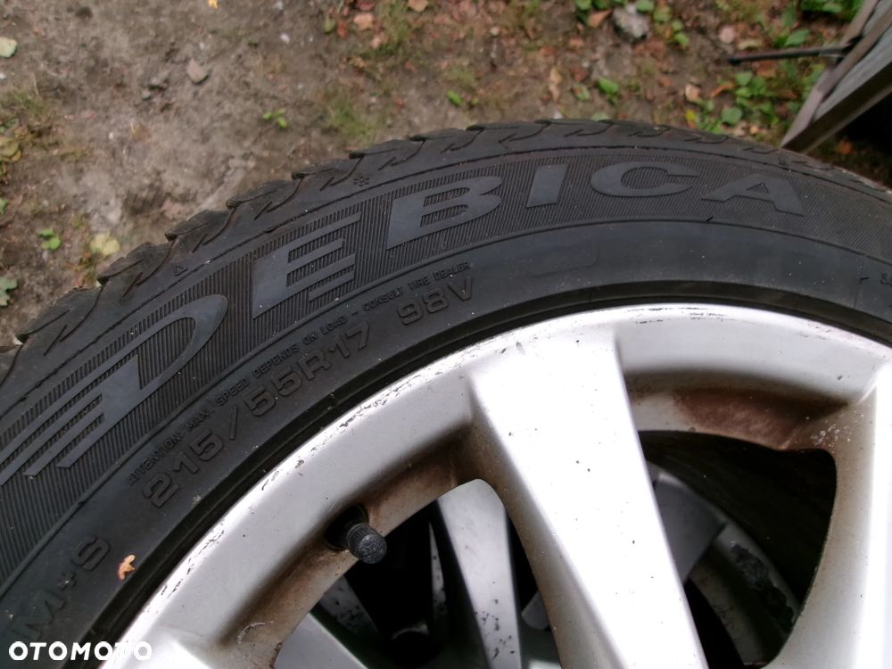 KOŁA FELGI ALU OPONY ZIMA DĘBICA 215/55/17 TOYOTA AVENSIS T27 AURIS   VERSO  5X114,3 - 3