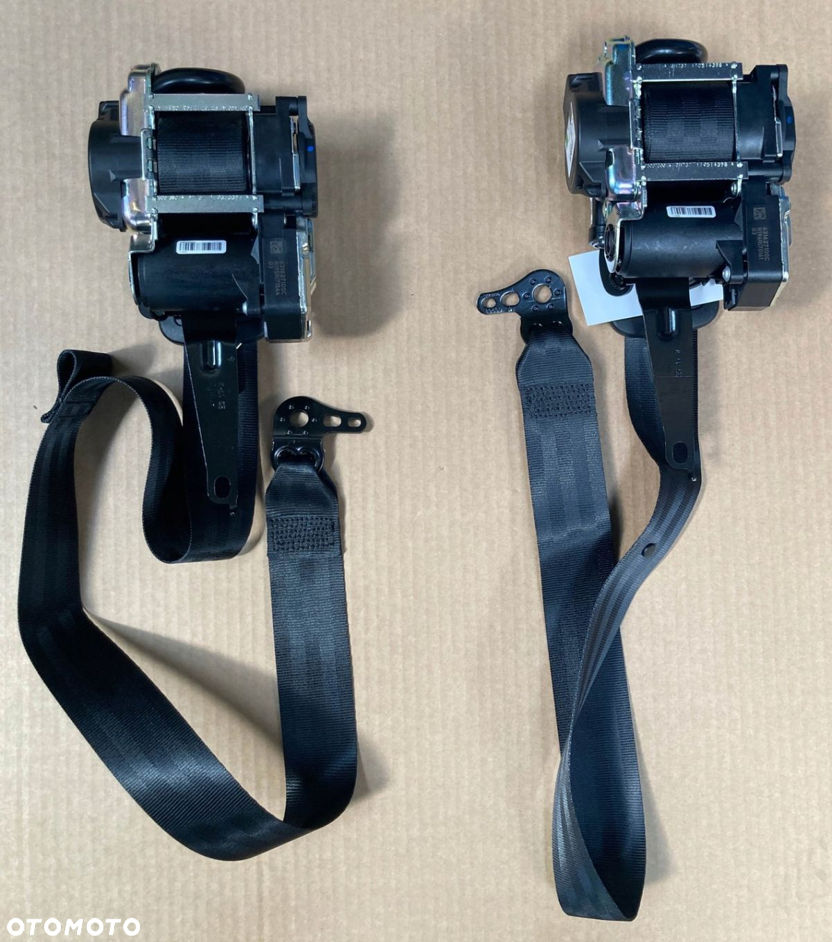 VW Tiguan II 2 2016 PAS BEZPIECZEŃSTWA LP SEAT BELT 5NC857705C 5NC857706C - 5