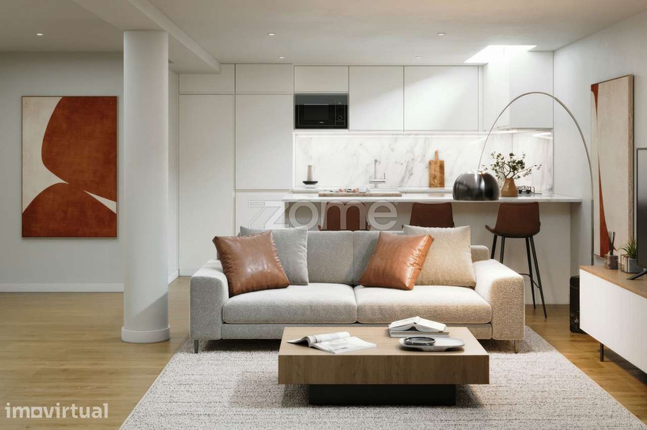 Apartamento T1 + Espaço Complementar com 3 Quartos e Acesso ao Jard... - Grande imagem: 5/47