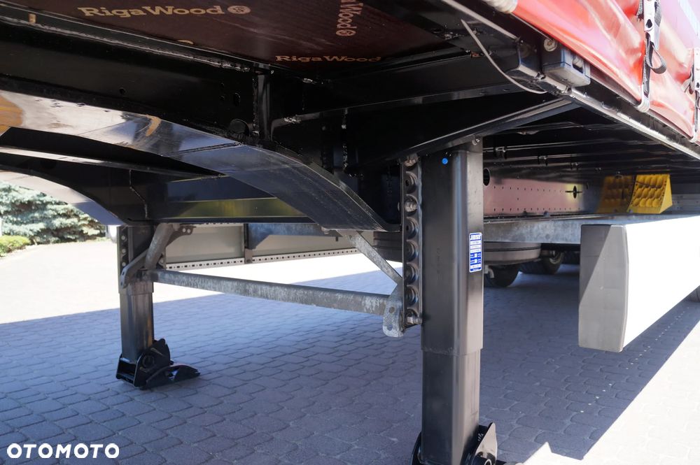 Krone MEGA FIRANKA OŚ PODNOSZONA DACH PODNOSZONY OPONY 95% - 11