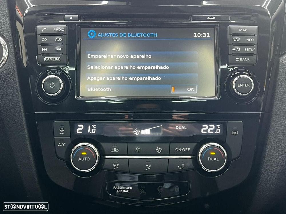 Nissan Qashqai 1.2 DIG-T Tekna Premium Pele S P.Preta - 27